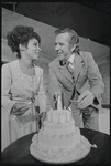 Ruby Dee and James Broderick in the stage production Wedding Band
