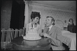 Ruby Dee and James Broderick in the stage production Wedding Band