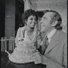 Ruby Dee and James Broderick in the stage production Wedding Band