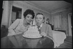 Ruby Dee and James Broderick in the stage production Wedding Band