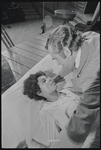 Ruby Dee and James Broderick in the stage production Wedding Band