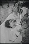 Ruby Dee and James Broderick in the stage production Wedding Band