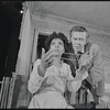 Ruby Dee and James Broderick in the stage production Wedding Band