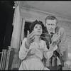 Ruby Dee and James Broderick in the stage production Wedding Band