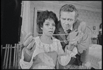 Ruby Dee and James Broderick in the stage production Wedding Band
