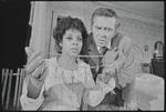 Ruby Dee and James Broderick in the stage production Wedding Band
