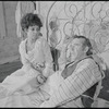 Ruby Dee and James Broderick in the stage production Wedding Band