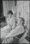 Ruby Dee and James Broderick in the stage production Wedding Band