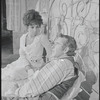 Ruby Dee and James Broderick in the stage production Wedding Band