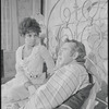 Ruby Dee and James Broderick in the stage production Wedding Band