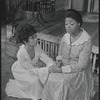 Ruby Dee and Hilda Haynes in the stage production Wedding Band