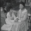 Ruby Dee and Hilda Haynes in the stage production Wedding Band