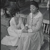 Ruby Dee and Hilda Haynes in the stage production Wedding Band