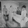 Jean David, Polly Holliday, James Broderick and Ruby Dee in the stage production Wedding Band