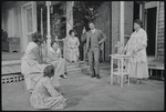 Nancy McDuffie, Juanita Clark, Clarice Taylor, Ruby Dee, Albert Hall and Hilda Haynes in the stage production Wedding Band