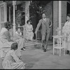 Nancy McDuffie, Juanita Clark, Clarice Taylor, Ruby Dee, Albert Hall and Hilda Haynes in the stage production Wedding Band