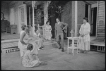 Nancy McDuffie, Juanita Clark, Clarice Taylor, Ruby Dee, Albert Hall and Hilda Haynes in the stage production Wedding Band