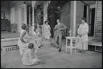 Nancy McDuffie, Juanita Clark, Clarice Taylor, Ruby Dee, Albert Hall and Hilda Haynes in the stage production Wedding Band