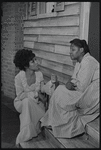 Ruby Dee and Juanita Clark in the stage production Wedding Band