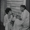Ruby Dee and Juanita Clark in the stage production Wedding Band
