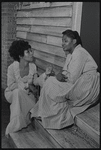 Ruby Dee and Juanita Clark in the stage production Wedding Band