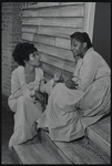 Ruby Dee and Juanita Clark in the stage production Wedding Band