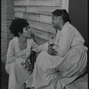 Ruby Dee and Juanita Clark in the stage production Wedding Band