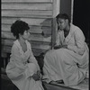 Ruby Dee and Juanita Clark in the stage production Wedding Band