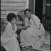 Ruby Dee and Juanita Clark in the stage production Wedding Band
