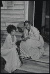 Ruby Dee and Juanita Clark in the stage production Wedding Band