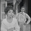 Ruby Dee and Albert Hall in the stage production Wedding Band
