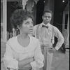 Ruby Dee and Albert Hall in the stage production Wedding Band
