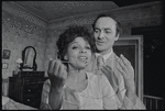 Ruby Dee and Robert Loggia in the stage production Wedding Band