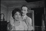 Ruby Dee and Robert Loggia in the stage production Wedding Band