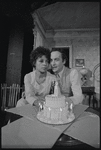Ruby Dee and Robert Loggia in the stage production Wedding Band