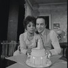 Ruby Dee and Robert Loggia in the stage production Wedding Band