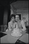 Ruby Dee and Robert Loggia in the stage production Wedding Band