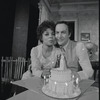 Ruby Dee and Robert Loggia in the stage production Wedding Band