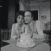 Ruby Dee and Robert Loggia in the stage production Wedding Band