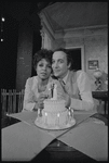 Ruby Dee and Robert Loggia in the stage production Wedding Band