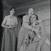 Polly Holliday, Jean David and Robert Loggia in the stage production Wedding Band