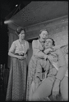 Polly Holliday, Jean David and Robert Loggia in the stage production Wedding Band