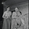 Polly Holliday, Jean David and Robert Loggia in the stage production Wedding Band