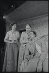 Polly Holliday, Jean David and Robert Loggia in the stage production Wedding Band