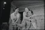 Polly Holliday, Jean David and Robert Loggia in the stage production Wedding Band