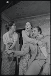 Polly Holliday, Jean David and Robert Loggia in the stage production Wedding Band