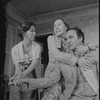 Polly Holliday, Jean David and Robert Loggia in the stage production Wedding Band