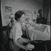 Polly Holliday and Robert Loggia in the stage production Wedding Band