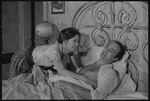 Polly Holliday and Robert Loggia in the stage production Wedding Band