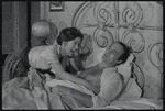 Polly Holliday and Robert Loggia in the stage production Wedding Band